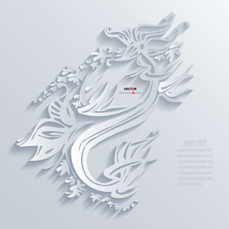 Flowers Abstract 3D Design Background illustrations Whiteのイラスト素材