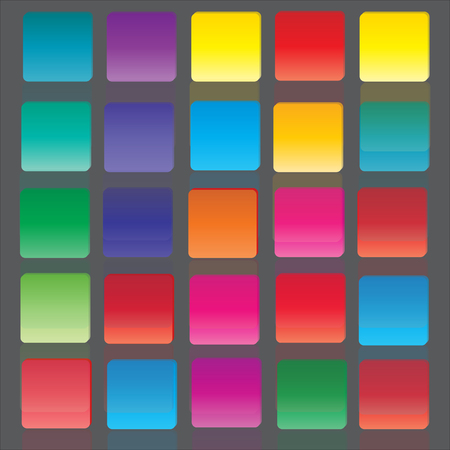 Icons set vector illustrationのイラスト素材