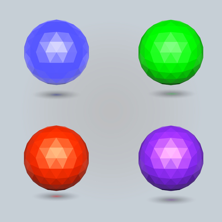 Geometric background 3d geometric abstract art geometric lines vector illustrationのイラスト素材