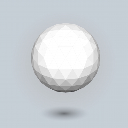 Geometric background 3d geometric abstract art geometric lines vector illustrationのイラスト素材