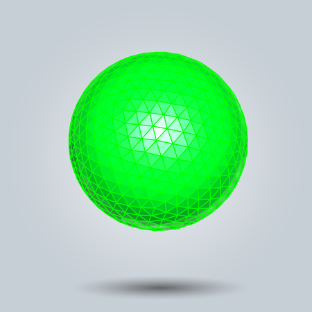 Geometric background 3d geometric abstract art geometric lines vector illustrationのイラスト素材