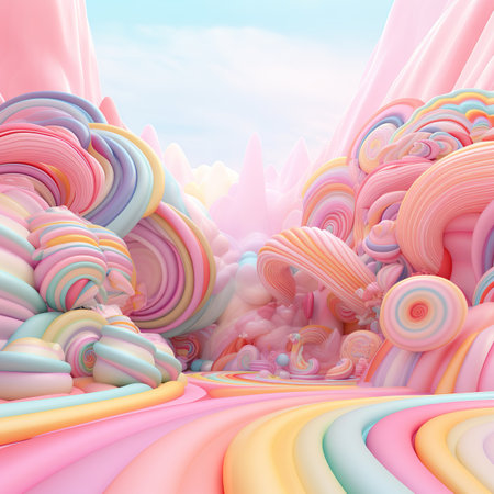 Abstract background. 3d rendering, 3d illustration. Computer digital drawing.の素材