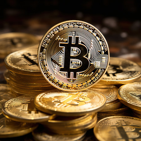 Bitcoin. Bitcoin is a modern way of exchange and this crypto currency is a convenient means of payment in the financialの素材