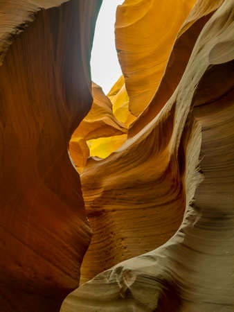 lower antelope canyon, arizona, usaの写真素材