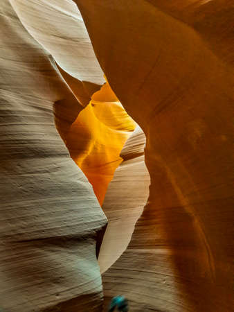 lower antelope canyon, arizona, usaの写真素材