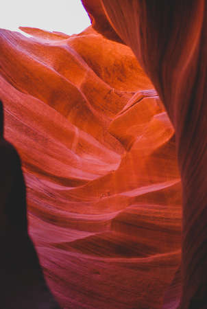 lower antelope canyon, arizona, usaの写真素材