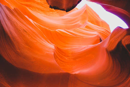 lower antelope canyon, arizona, usaの写真素材
