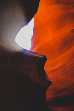 lower antelope canyon, arizona, usaの写真素材