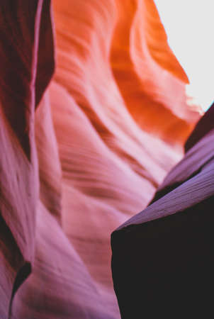 lower antelope canyon, arizona, usaの写真素材