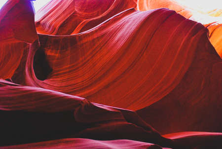 lower antelope canyon, arizona, usaの写真素材