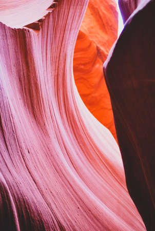 lower antelope canyon, arizona, usaの写真素材