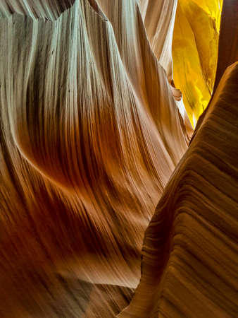 lower antelope canyon, arizona, usaの写真素材