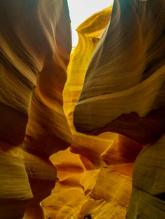 lower antelope canyon, arizona, usaの写真素材