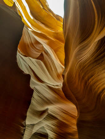 lower antelope canyon, arizona, usaの写真素材