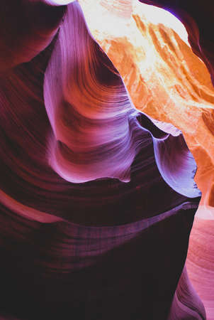 lower antelope canyon, arizona, usaの写真素材