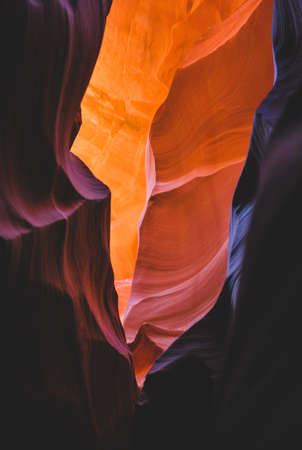 lower antelope canyon, arizona, usaの写真素材