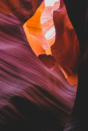 lower antelope canyon, arizona, usaの写真素材