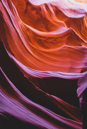 lower antelope canyon, arizona, usaの写真素材