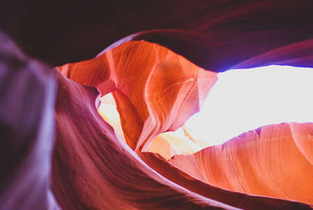 lower antelope canyon, arizona, usaの写真素材