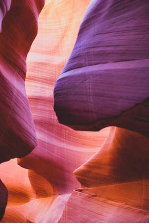 lower antelope canyon, arizona, usaの写真素材