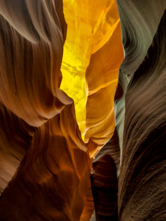 lower antelope canyon, arizona, usaの写真素材