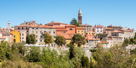 Townscape, Labin, Croatiaの写真素材