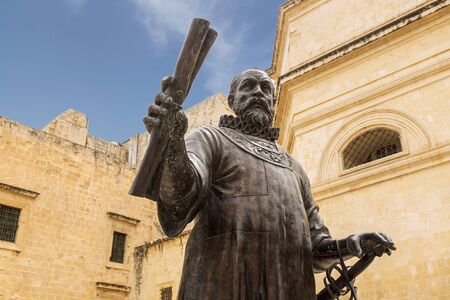 Sculpture, Valletta, Maltaのeditorial素材