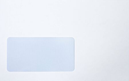 Picture of a white envelopeの写真素材