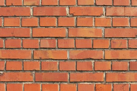 Red brick wall texture