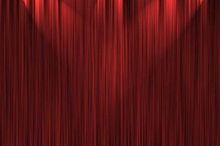Red spot light for design backgroundsの写真素材