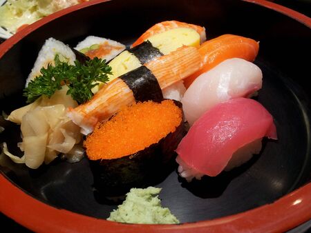 colorful sushiの素材
