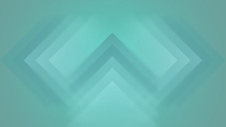 abstract mint green gradient background with checkered patternの写真素材