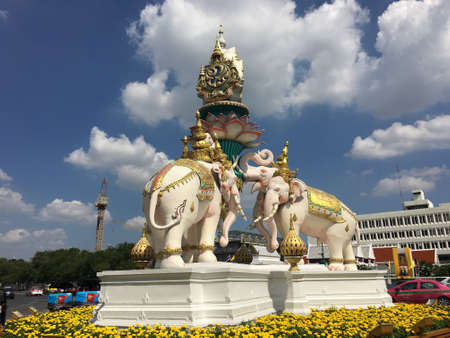 Travel and vacation. Beautiful sea view from longtail boat with rock islands on horizon. Phi Phi Thailand.の写真素材