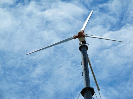Wind power on Island