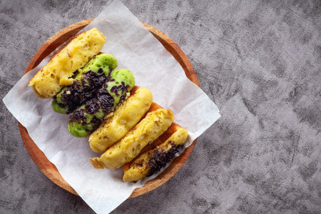 Kue Pukis a traditional Indonesian cakeの写真素材
