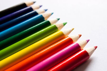colored pencils.の写真素材