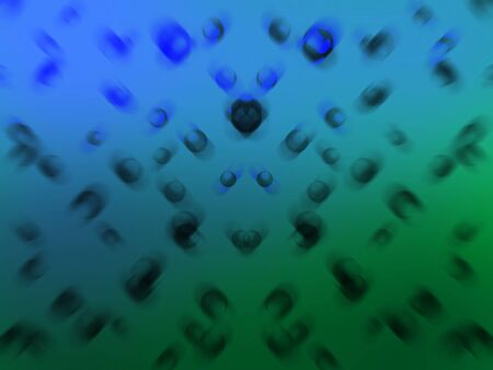 black dots. Abstract background