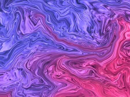 Violet and magenta abstract patterns in motion. Abstract background.