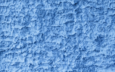 Coarse texture on concrete wall in blue colorの写真素材