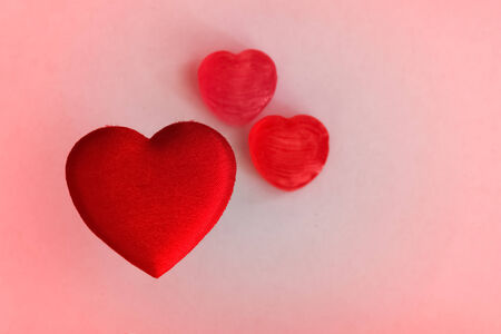 Heart Pink colorの写真素材