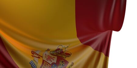 digital flag banner / illustration of a concept theme