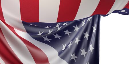 digital flag banner / illustration of a concept theme 