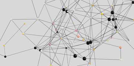 Complex Network Connections: Abstract Data Visualization