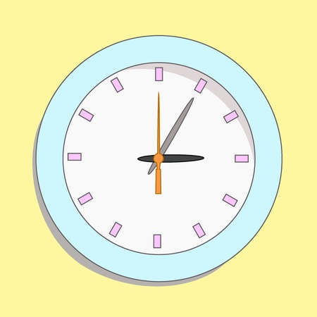 Abstract vector watch  Vector illustration のイラスト素材