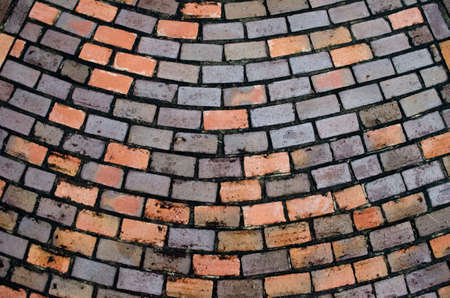 Colorful Brick Patioの写真素材