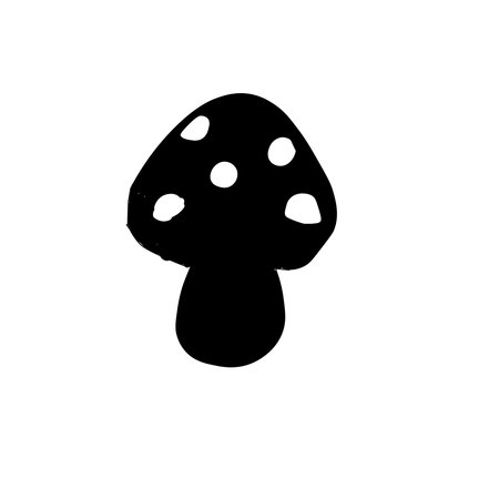 mushroom icon. mushroom icon vector. mushroom icon flat. mushroom icon sign.の写真素材