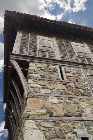 House of the Old town of Sozopol Bulgaria Bulgarian Black Sea Coastの写真素材