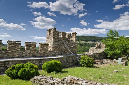 Tsarevets Fortress in Veliko Tarnovoの写真素材