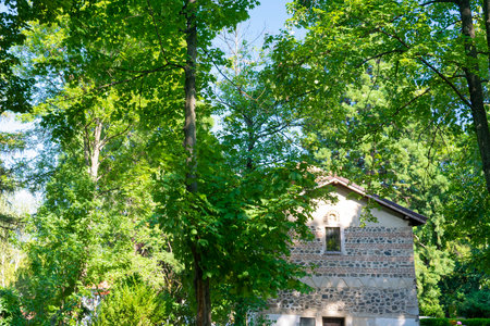 Ancient Boyana church in Sofia, Bulgaria.の写真素材