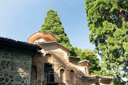 Ancient Boyana church in Sofia, Bulgaria.の写真素材